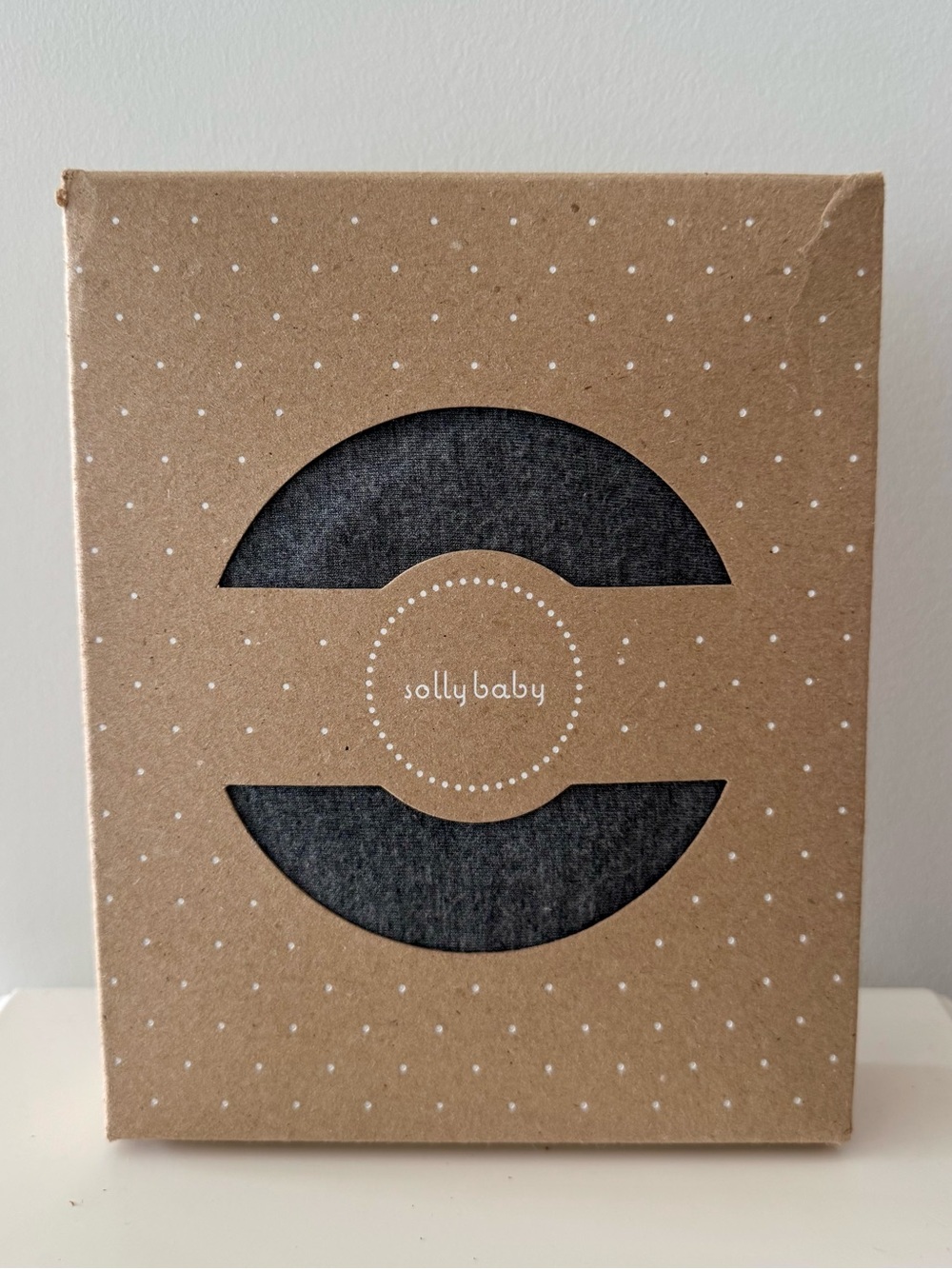 NWT - SOLLY BABY Neutral Cross Swaddle Blanket